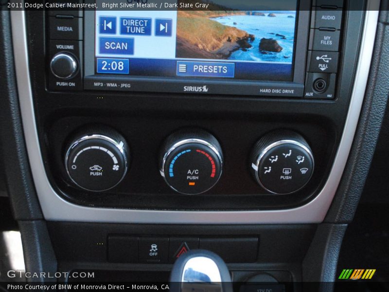 Bright Silver Metallic / Dark Slate Gray 2011 Dodge Caliber Mainstreet