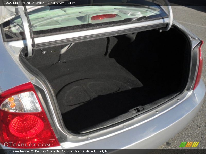Clear Silver / Gray 2005 Kia Spectra LX Sedan