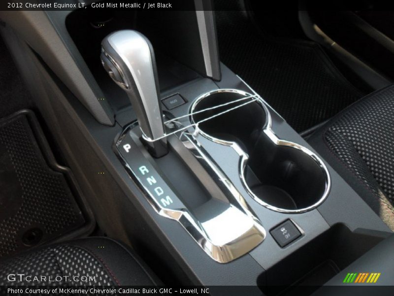 Gold Mist Metallic / Jet Black 2012 Chevrolet Equinox LT