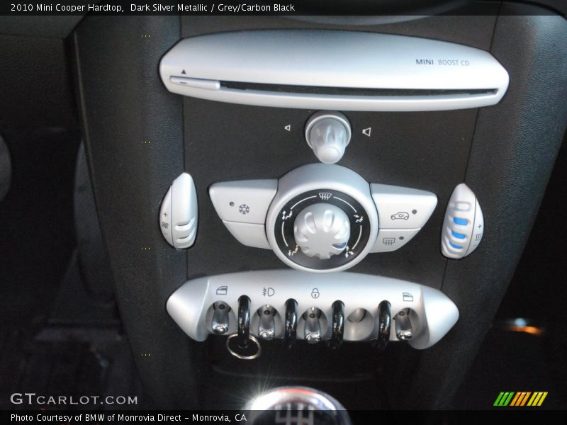Dark Silver Metallic / Grey/Carbon Black 2010 Mini Cooper Hardtop