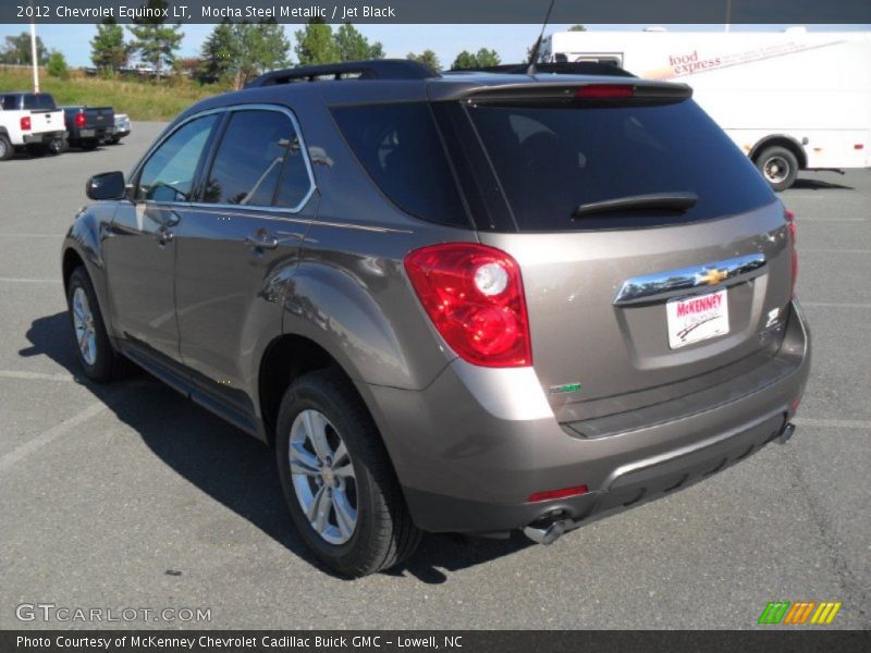 Mocha Steel Metallic / Jet Black 2012 Chevrolet Equinox LT