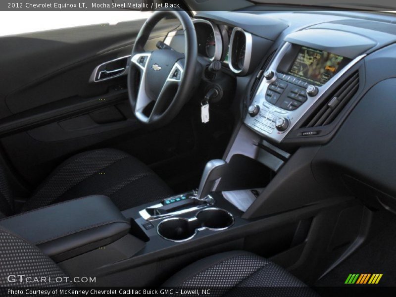 Mocha Steel Metallic / Jet Black 2012 Chevrolet Equinox LT