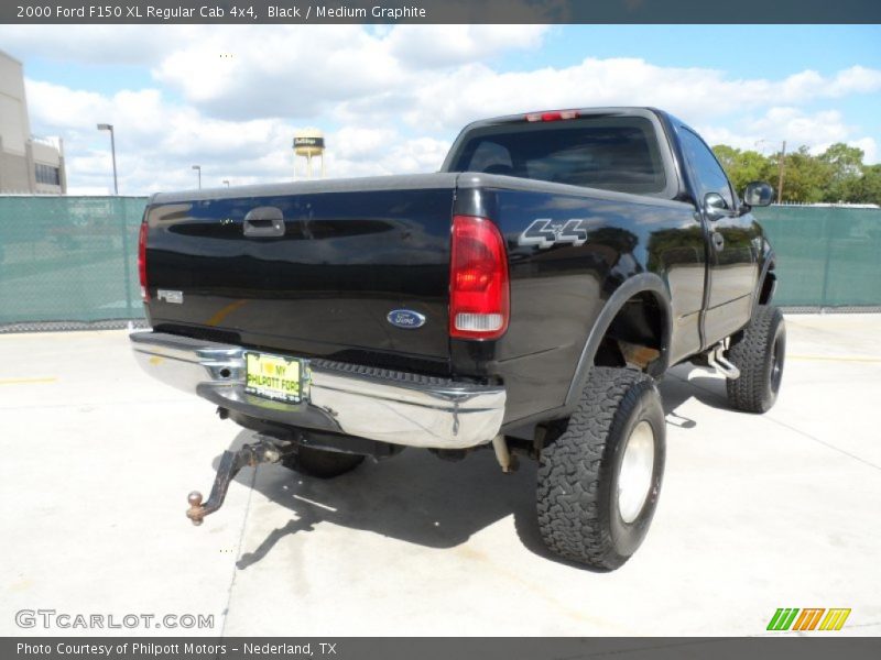 Black / Medium Graphite 2000 Ford F150 XL Regular Cab 4x4