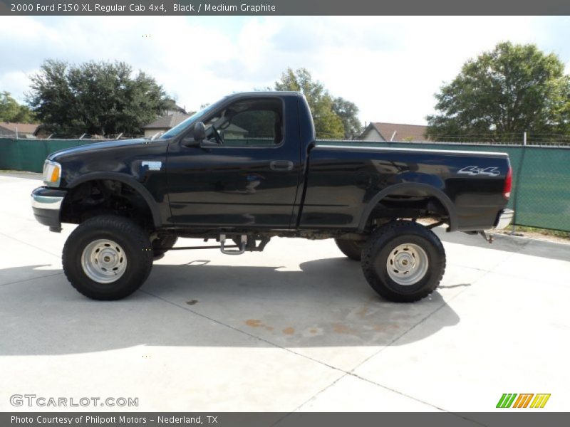  2000 F150 XL Regular Cab 4x4 Black