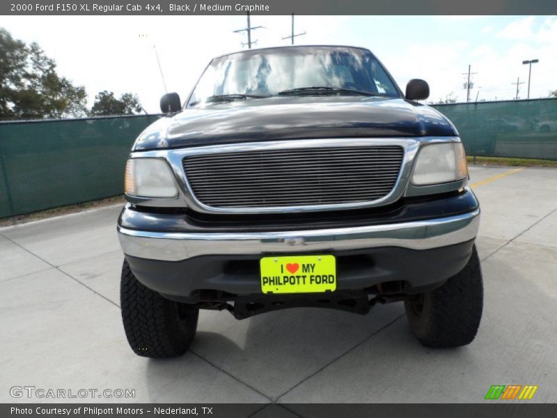Black / Medium Graphite 2000 Ford F150 XL Regular Cab 4x4