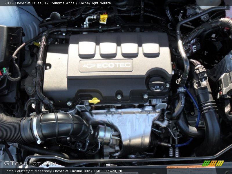  2012 Cruze LTZ Engine - 1.4 Liter DI Turbocharged DOHC 16-Valve VVT 4 Cylinder