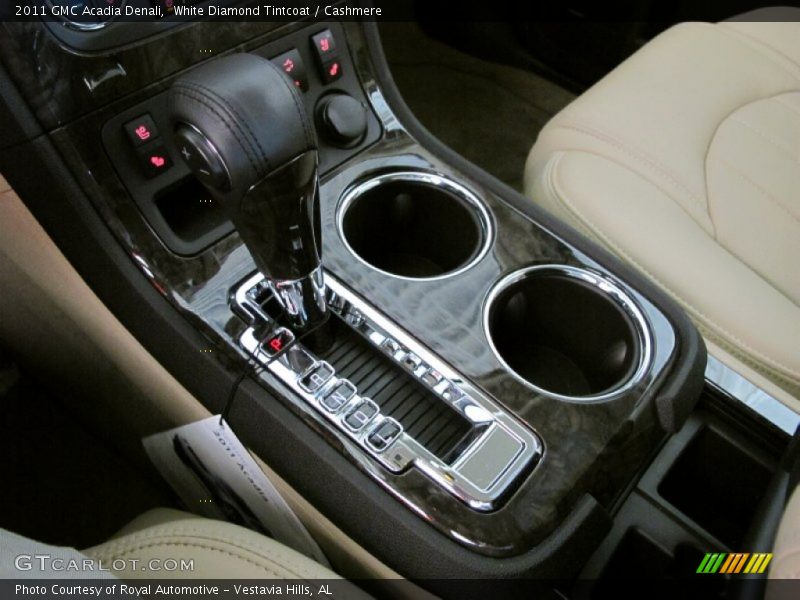 White Diamond Tintcoat / Cashmere 2011 GMC Acadia Denali