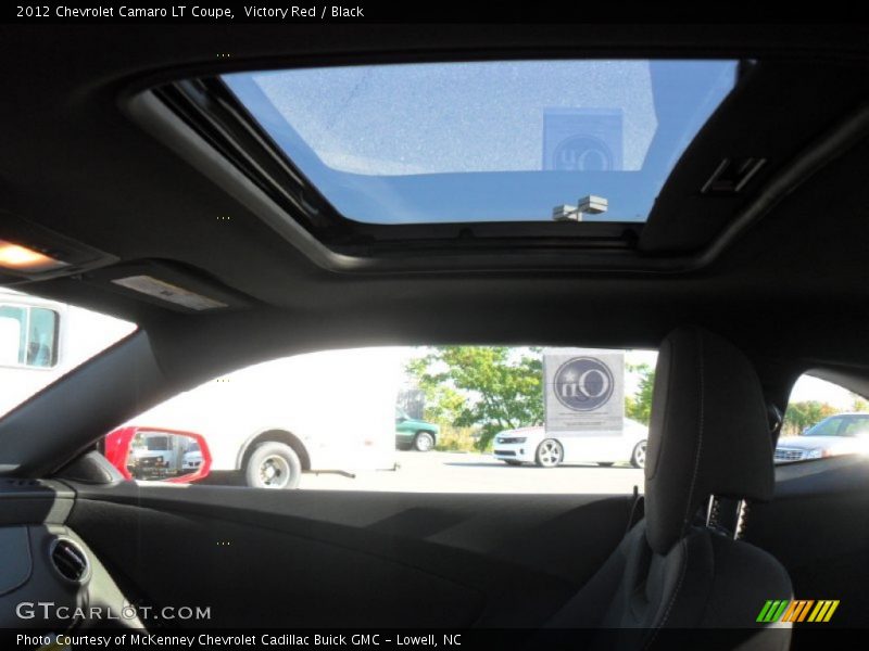 Victory Red / Black 2012 Chevrolet Camaro LT Coupe