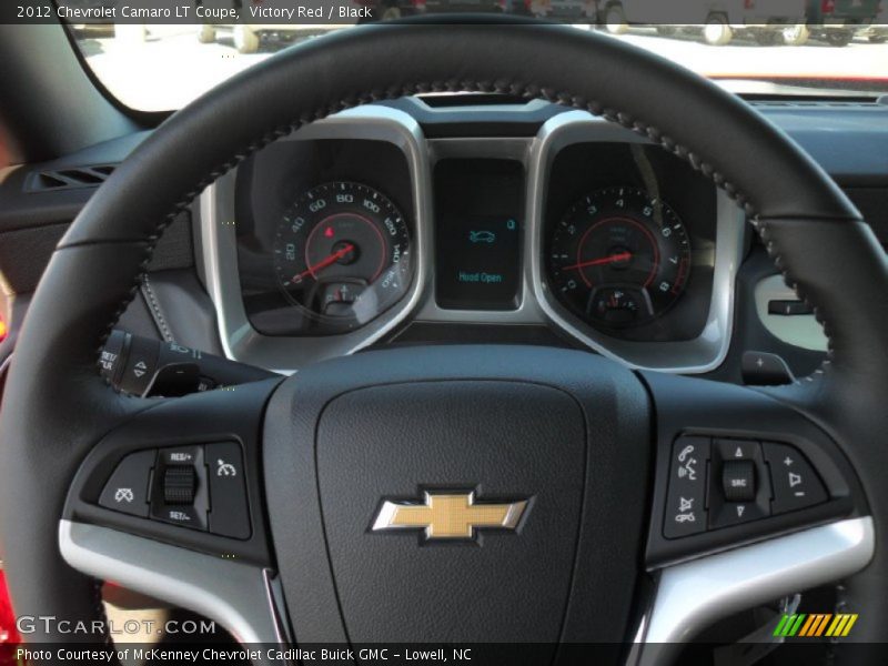 Victory Red / Black 2012 Chevrolet Camaro LT Coupe