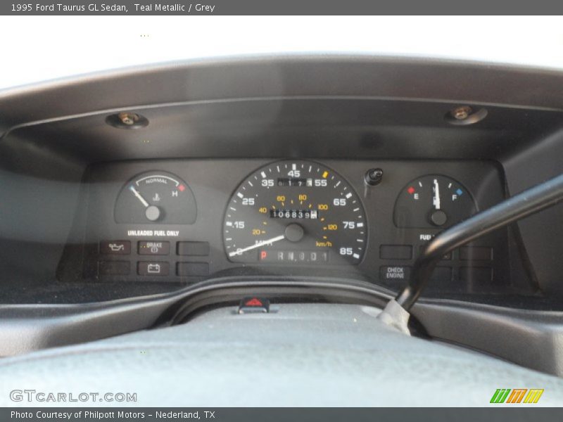  1995 Taurus GL Sedan GL Sedan Gauges