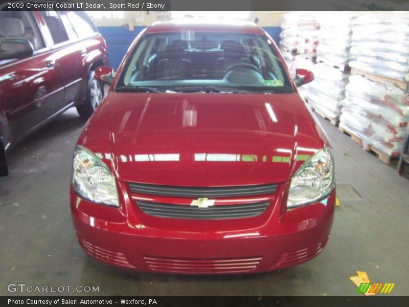 Sport Red / Ebony 2009 Chevrolet Cobalt LT Sedan