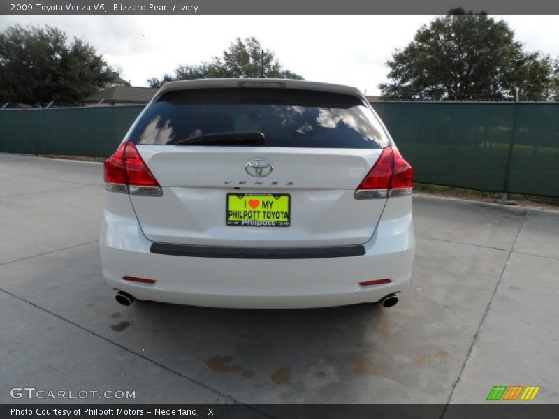Blizzard Pearl / Ivory 2009 Toyota Venza V6
