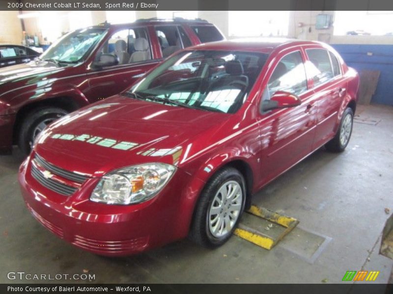 Sport Red / Ebony 2009 Chevrolet Cobalt LT Sedan
