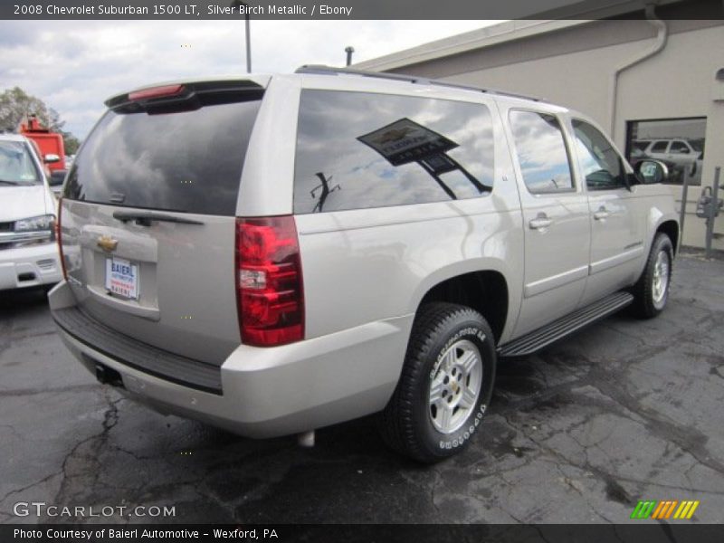 Silver Birch Metallic / Ebony 2008 Chevrolet Suburban 1500 LT