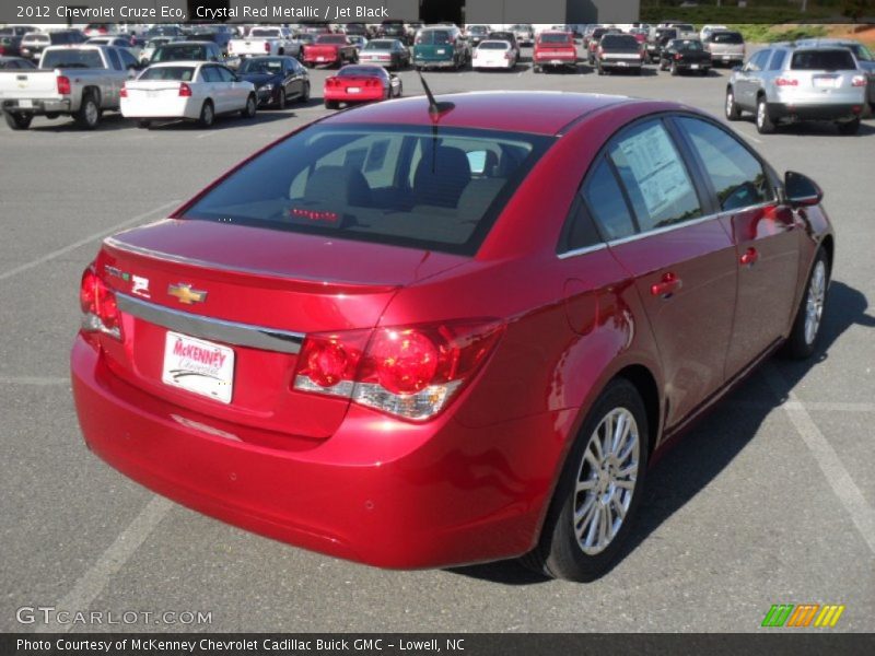 Crystal Red Metallic / Jet Black 2012 Chevrolet Cruze Eco