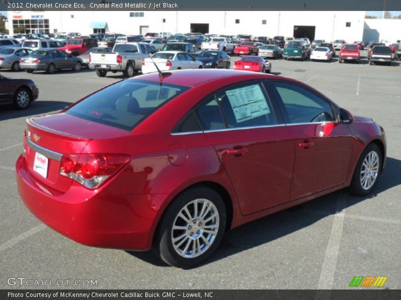 Crystal Red Metallic / Jet Black 2012 Chevrolet Cruze Eco