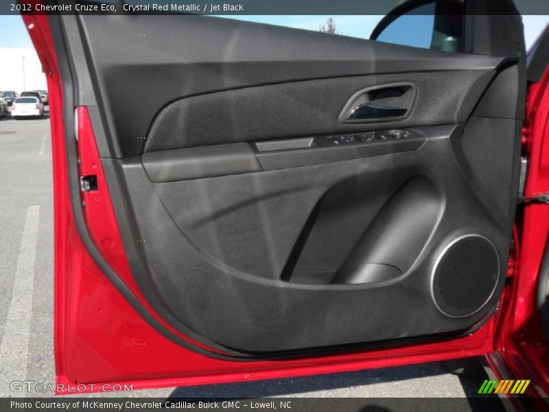 Crystal Red Metallic / Jet Black 2012 Chevrolet Cruze Eco