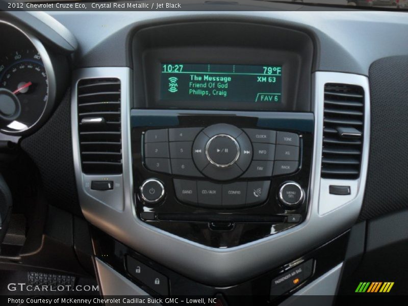 Crystal Red Metallic / Jet Black 2012 Chevrolet Cruze Eco