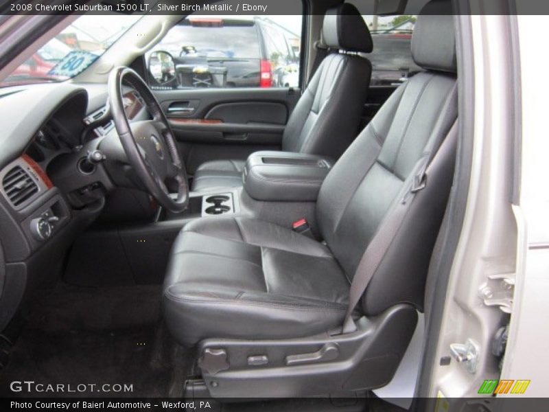 Silver Birch Metallic / Ebony 2008 Chevrolet Suburban 1500 LT