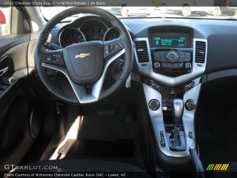 Crystal Red Metallic / Jet Black 2012 Chevrolet Cruze Eco