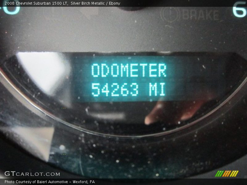 Silver Birch Metallic / Ebony 2008 Chevrolet Suburban 1500 LT