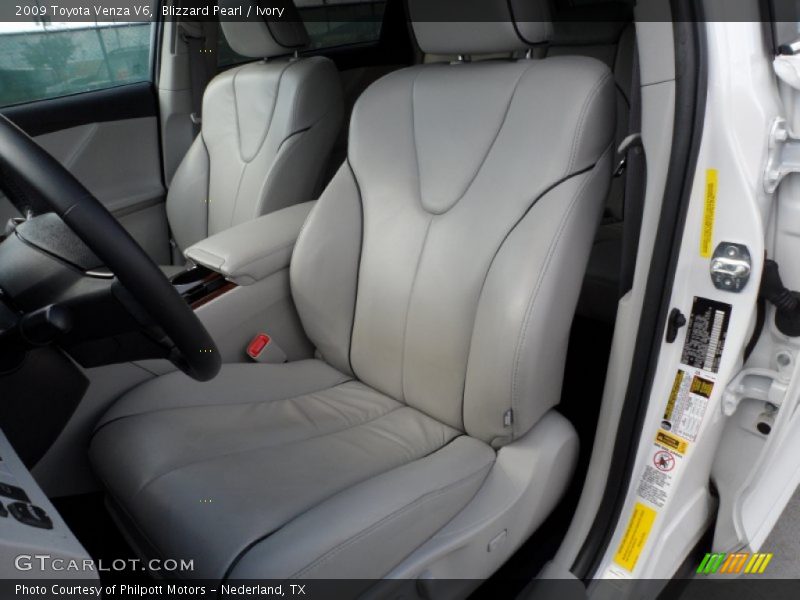 Blizzard Pearl / Ivory 2009 Toyota Venza V6