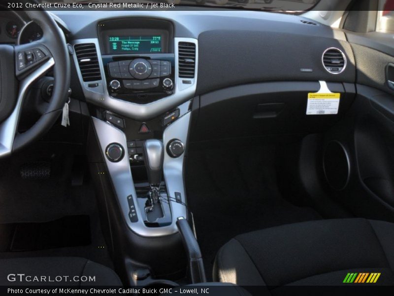 Crystal Red Metallic / Jet Black 2012 Chevrolet Cruze Eco