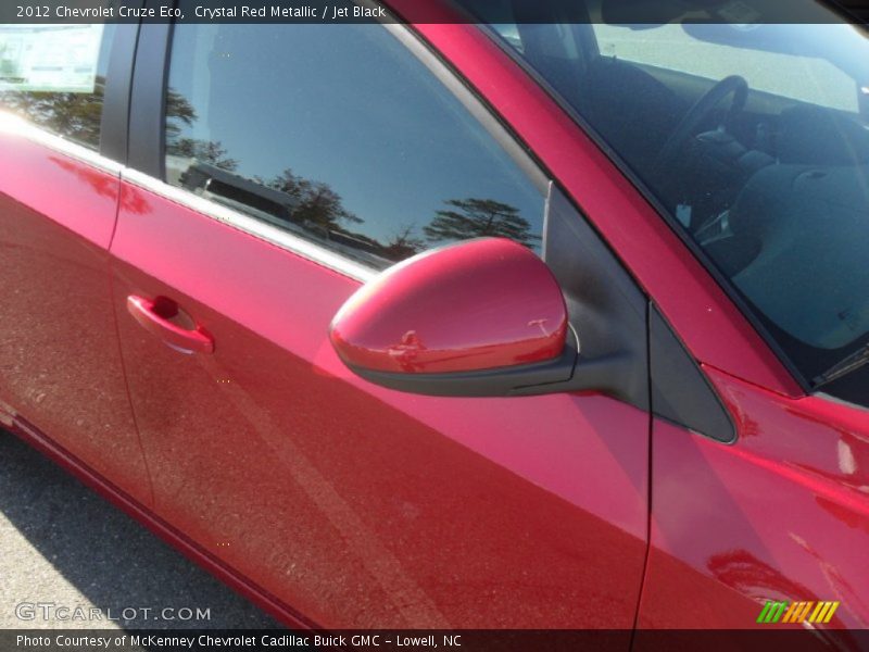 Crystal Red Metallic / Jet Black 2012 Chevrolet Cruze Eco
