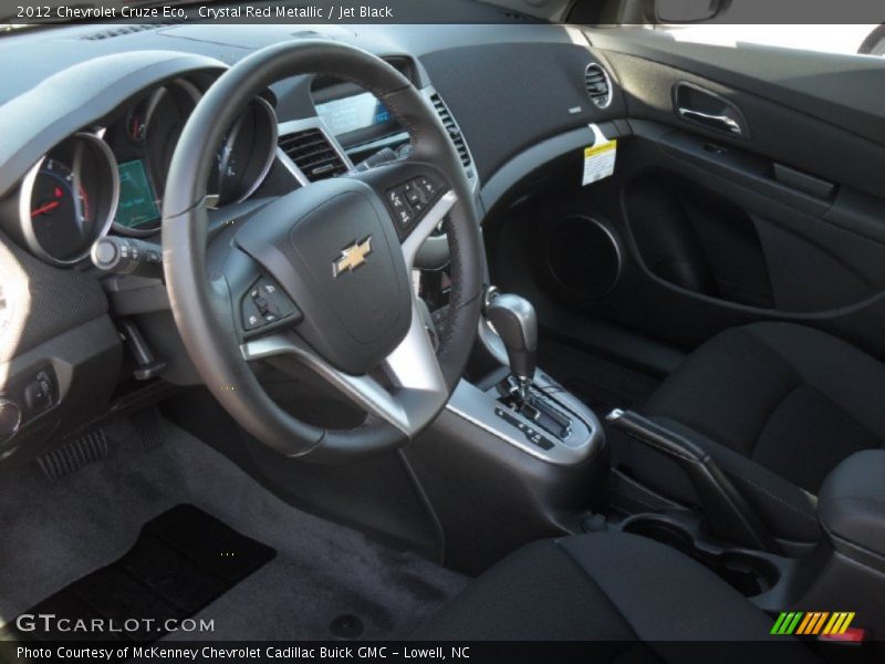 Crystal Red Metallic / Jet Black 2012 Chevrolet Cruze Eco