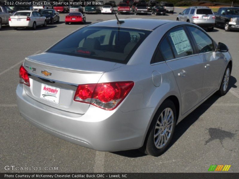 Silver Ice Metallic / Jet Black 2012 Chevrolet Cruze Eco