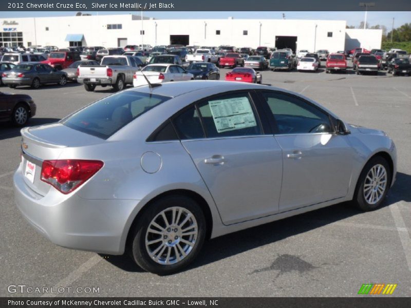 Silver Ice Metallic / Jet Black 2012 Chevrolet Cruze Eco