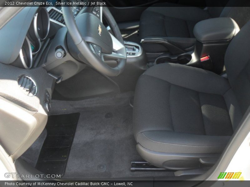 Silver Ice Metallic / Jet Black 2012 Chevrolet Cruze Eco