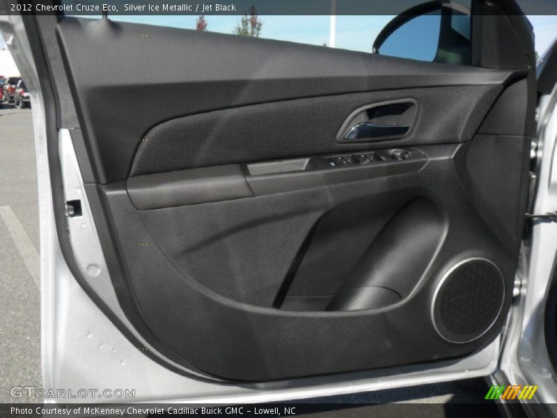 Silver Ice Metallic / Jet Black 2012 Chevrolet Cruze Eco
