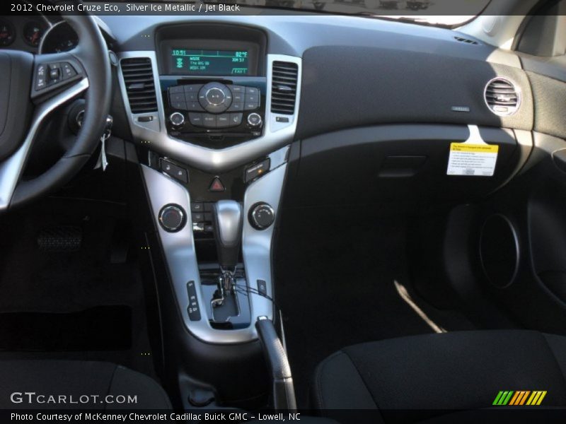 Silver Ice Metallic / Jet Black 2012 Chevrolet Cruze Eco