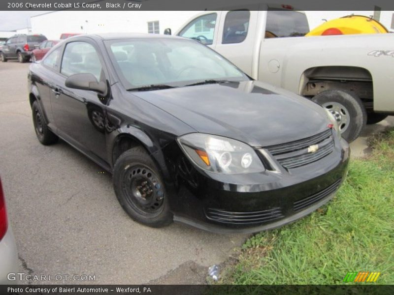 Black / Gray 2006 Chevrolet Cobalt LS Coupe