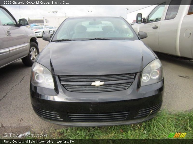 Black / Gray 2006 Chevrolet Cobalt LS Coupe