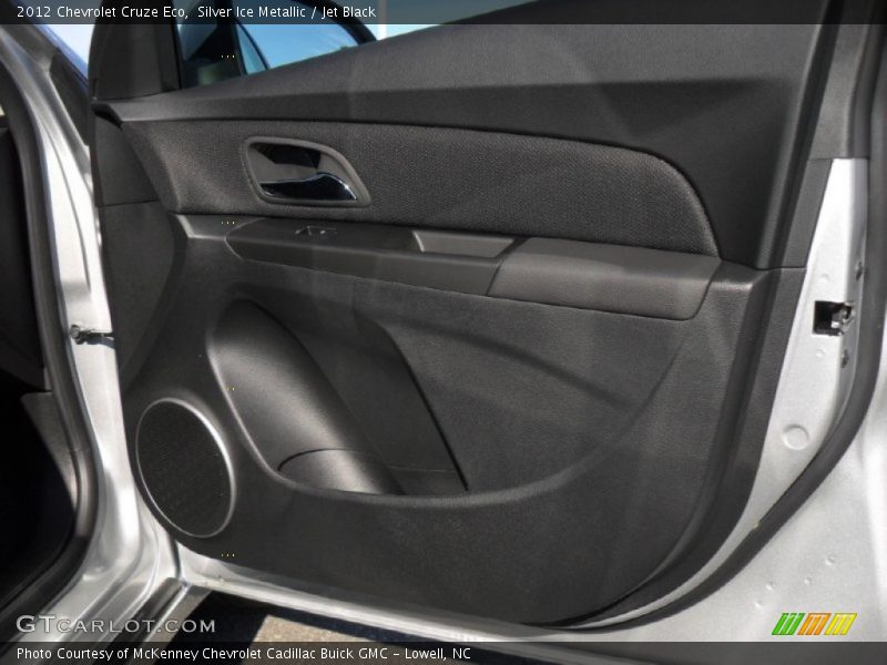 Silver Ice Metallic / Jet Black 2012 Chevrolet Cruze Eco
