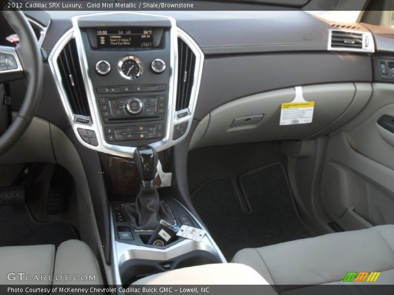 Gold Mist Metallic / Shale/Brownstone 2012 Cadillac SRX Luxury