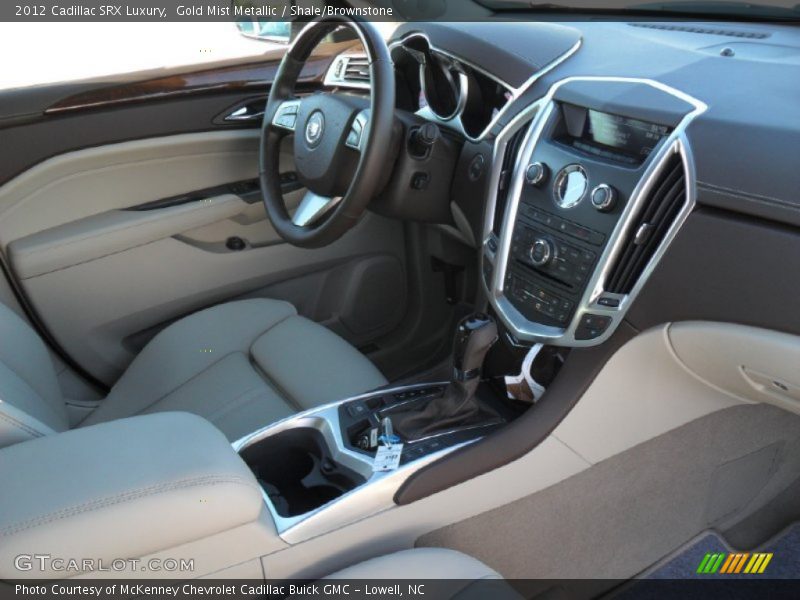 Gold Mist Metallic / Shale/Brownstone 2012 Cadillac SRX Luxury