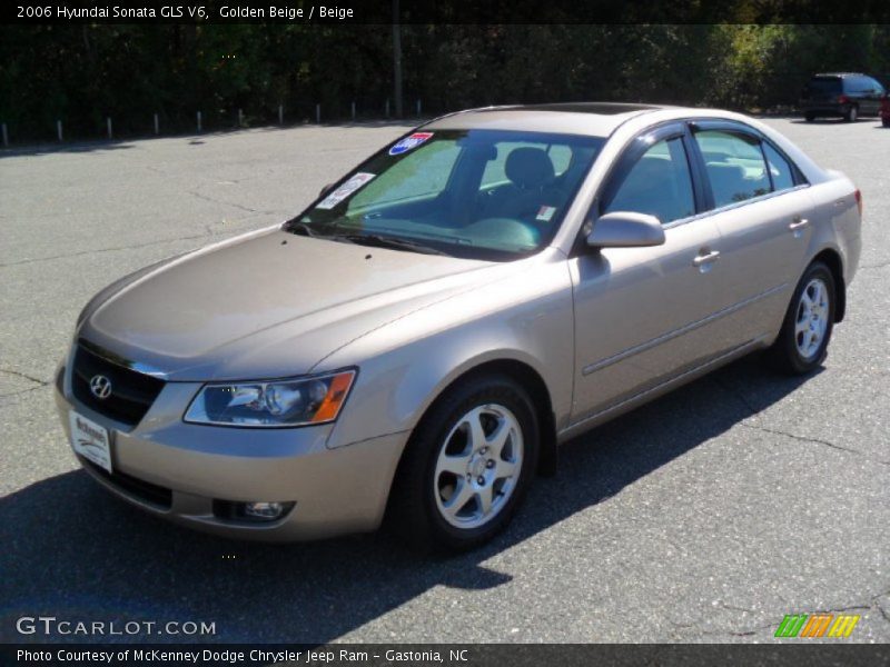 Golden Beige / Beige 2006 Hyundai Sonata GLS V6