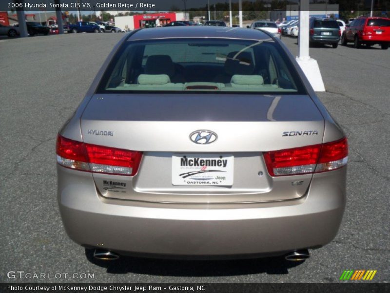 Golden Beige / Beige 2006 Hyundai Sonata GLS V6