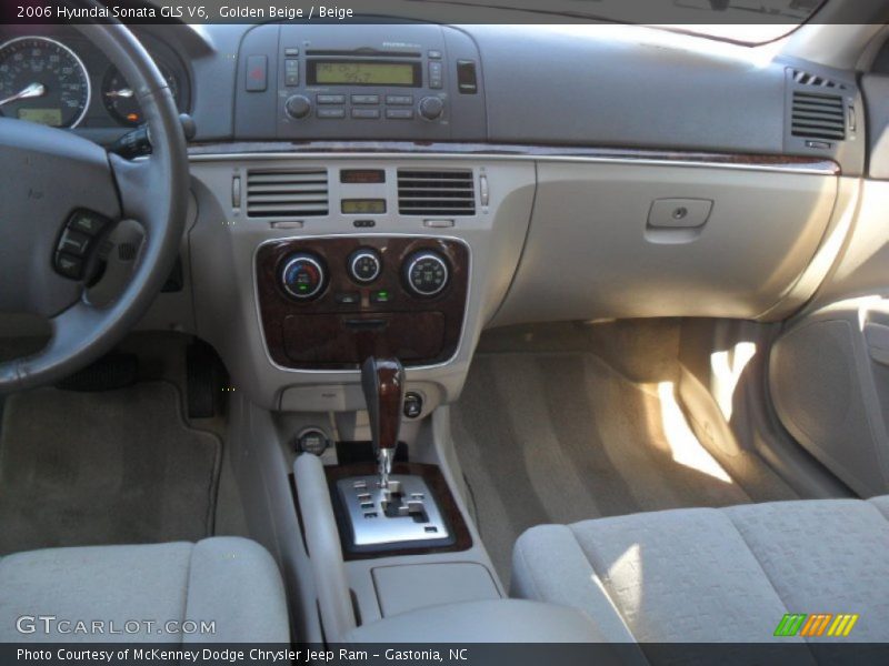Golden Beige / Beige 2006 Hyundai Sonata GLS V6