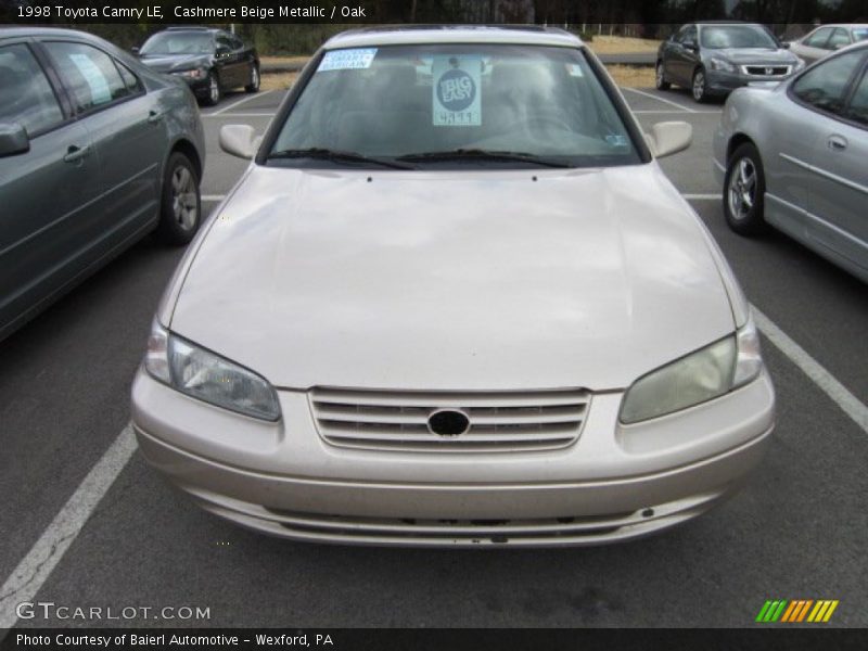 Cashmere Beige Metallic / Oak 1998 Toyota Camry LE