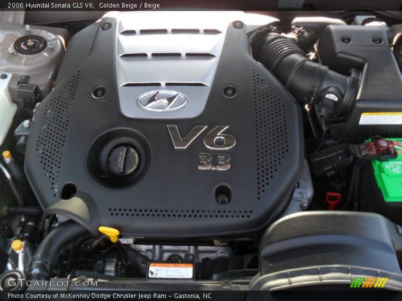 Golden Beige / Beige 2006 Hyundai Sonata GLS V6