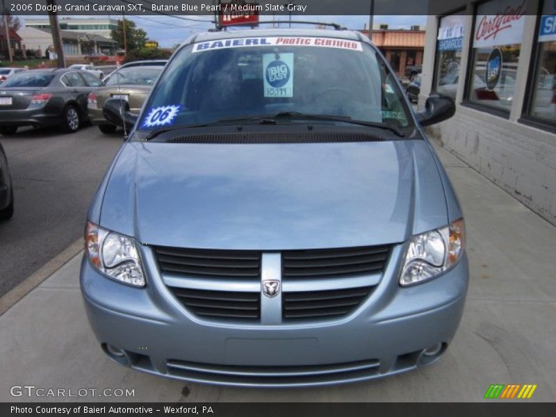 Butane Blue Pearl / Medium Slate Gray 2006 Dodge Grand Caravan SXT