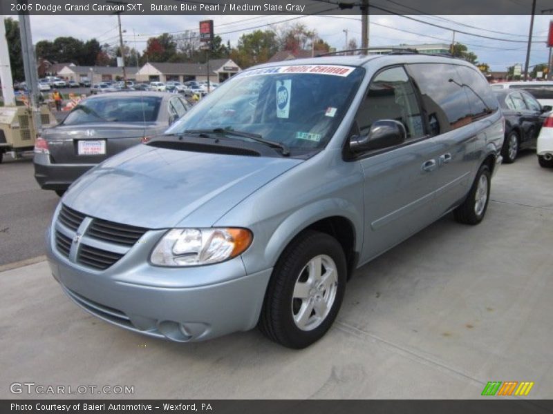 Butane Blue Pearl / Medium Slate Gray 2006 Dodge Grand Caravan SXT