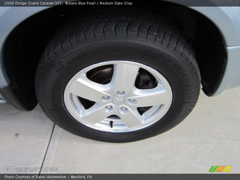 Butane Blue Pearl / Medium Slate Gray 2006 Dodge Grand Caravan SXT