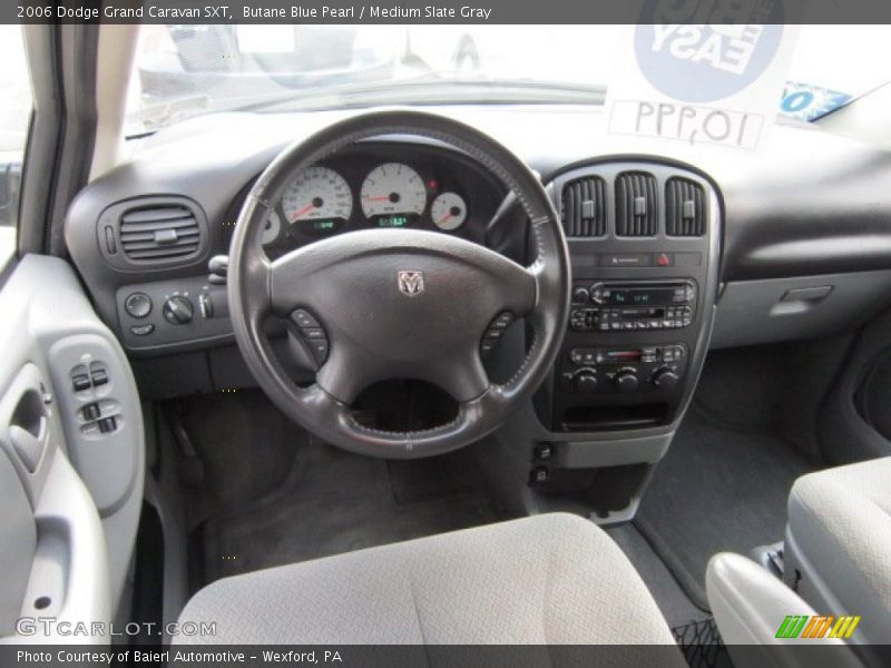Butane Blue Pearl / Medium Slate Gray 2006 Dodge Grand Caravan SXT