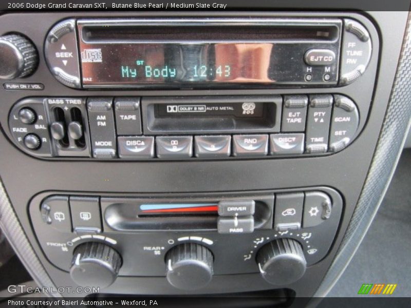 Butane Blue Pearl / Medium Slate Gray 2006 Dodge Grand Caravan SXT
