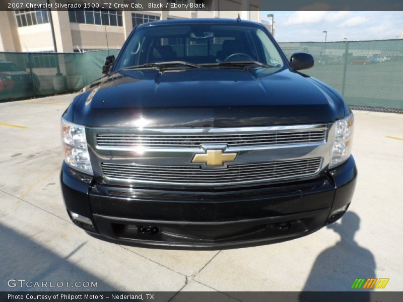 Black / Ebony Black 2007 Chevrolet Silverado 1500 LTZ Crew Cab